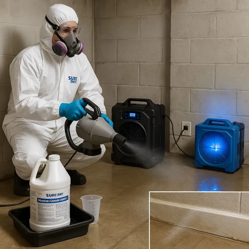 Sanitization and Odor Removal process in Marion, TX