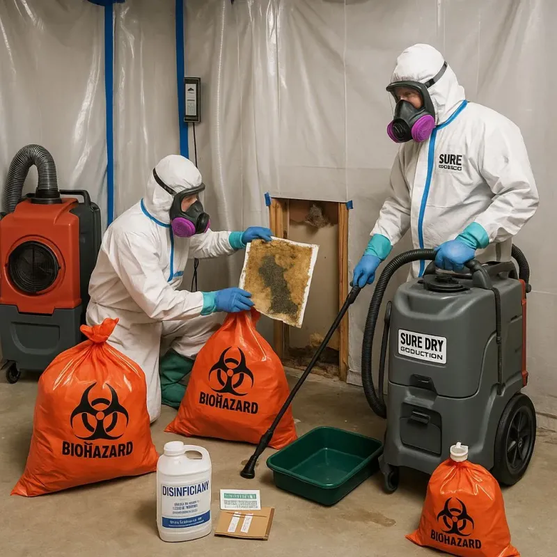 Contaminated Water Handling Protocols process in Marion, TX