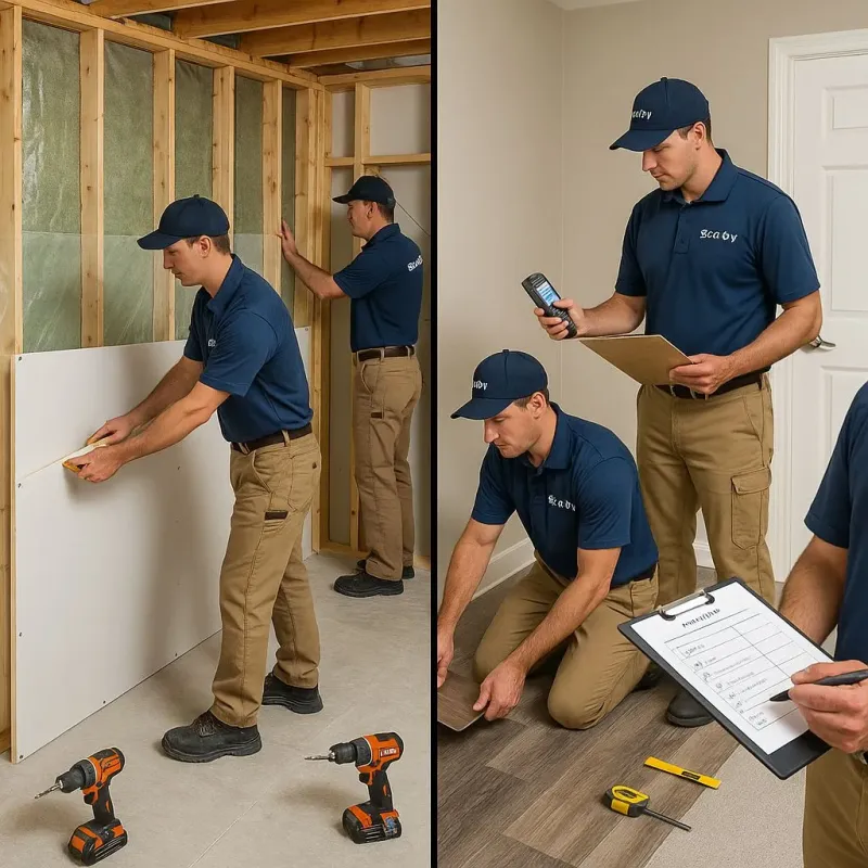 Repairs and Reconstruction process in Marion, TX