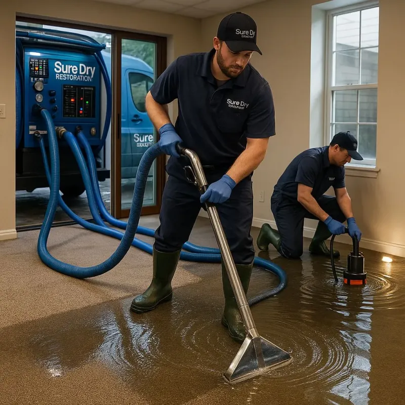 Water Extraction and Removal process in Marion, TX